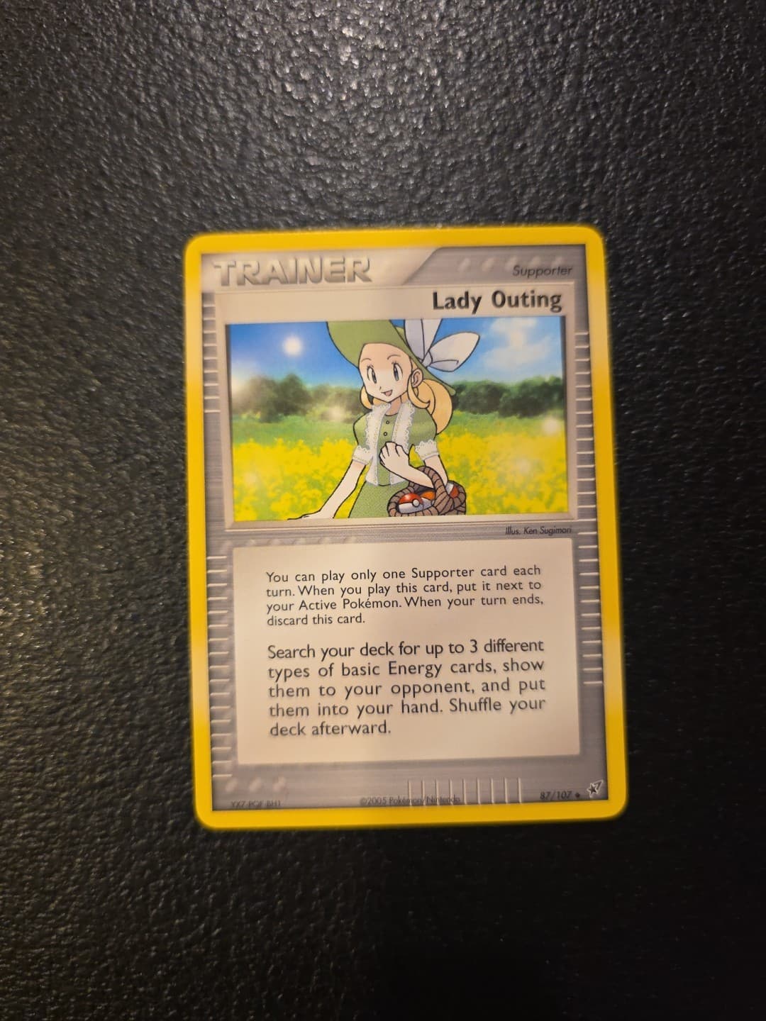 Pokemon Lady Outing Uncommon Deoxys 87/107 LP