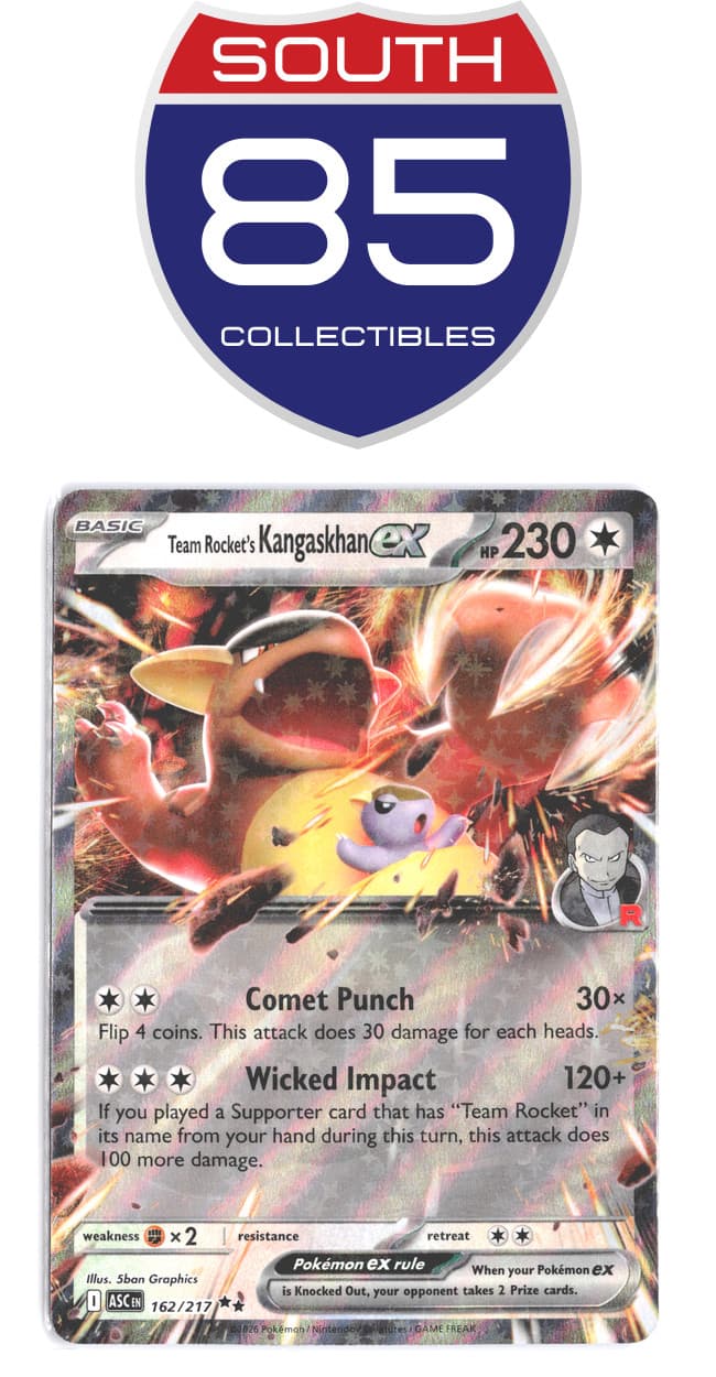 Team Rocket's Kangaskhan ex 162/217 Me: Ascended Heroes Holo Pokemon TCG