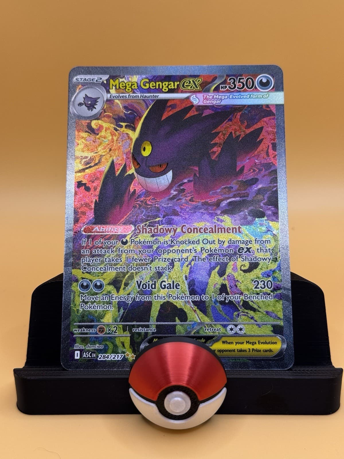 Mega Gengar EX 284 Ascended Heroes NM Pokemon Eng SIR