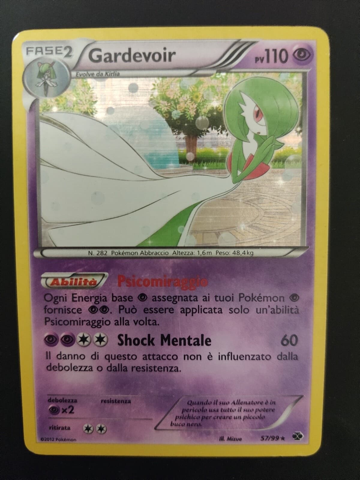 Gardevoir Holo 57/99 Destini Futuri ITA Carta Pokemon
