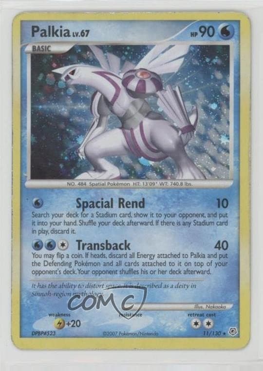 Palkia Pokemon Diamond & Pearl #11 2007