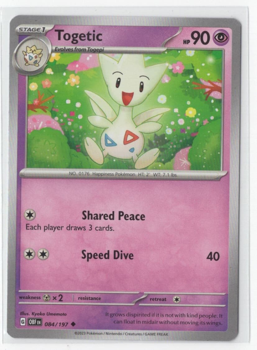 Pokemon Obsidian Flames 084/197 Togetic