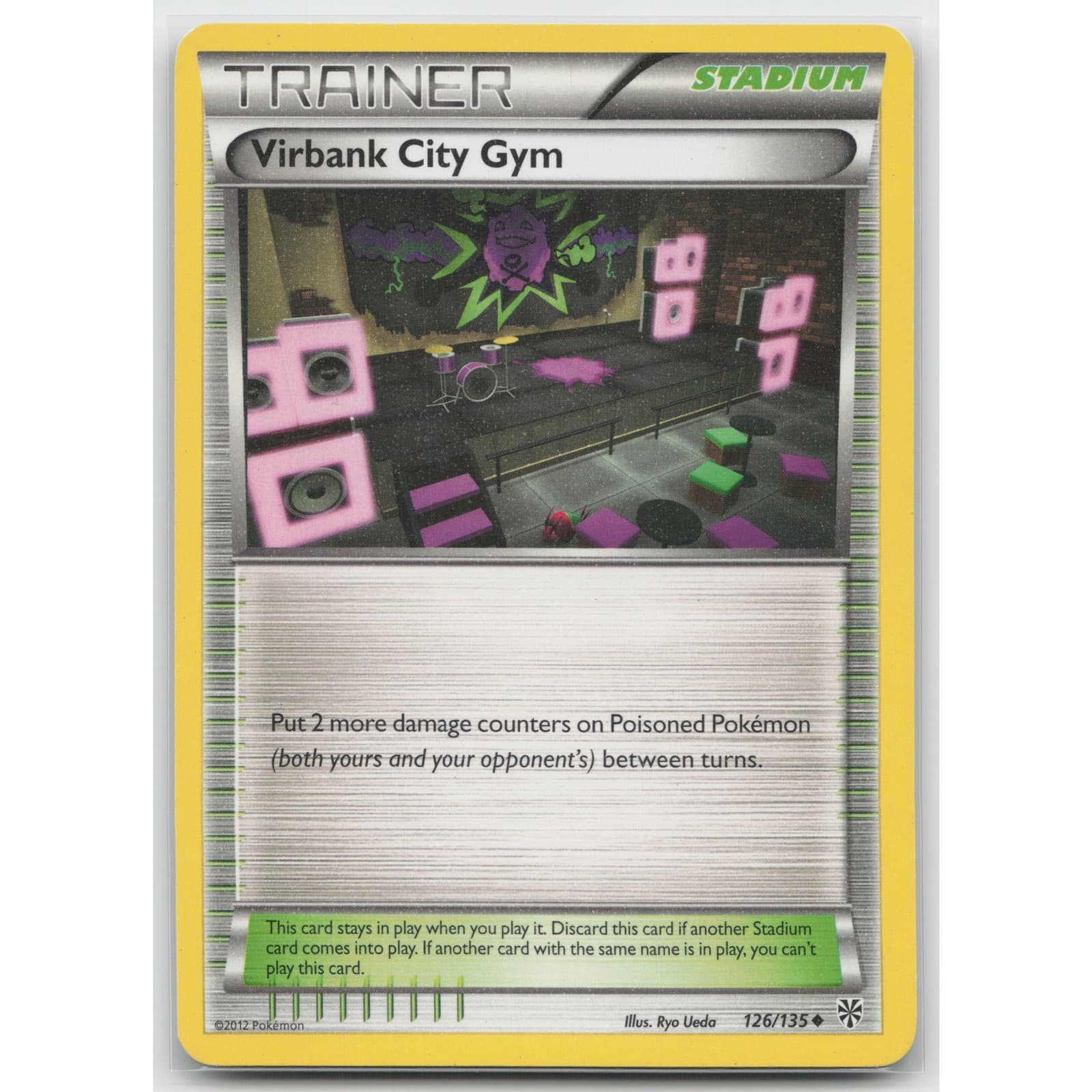 Virbank City Gym Plasma Storm 126/135 Uncommon HP Pokemon