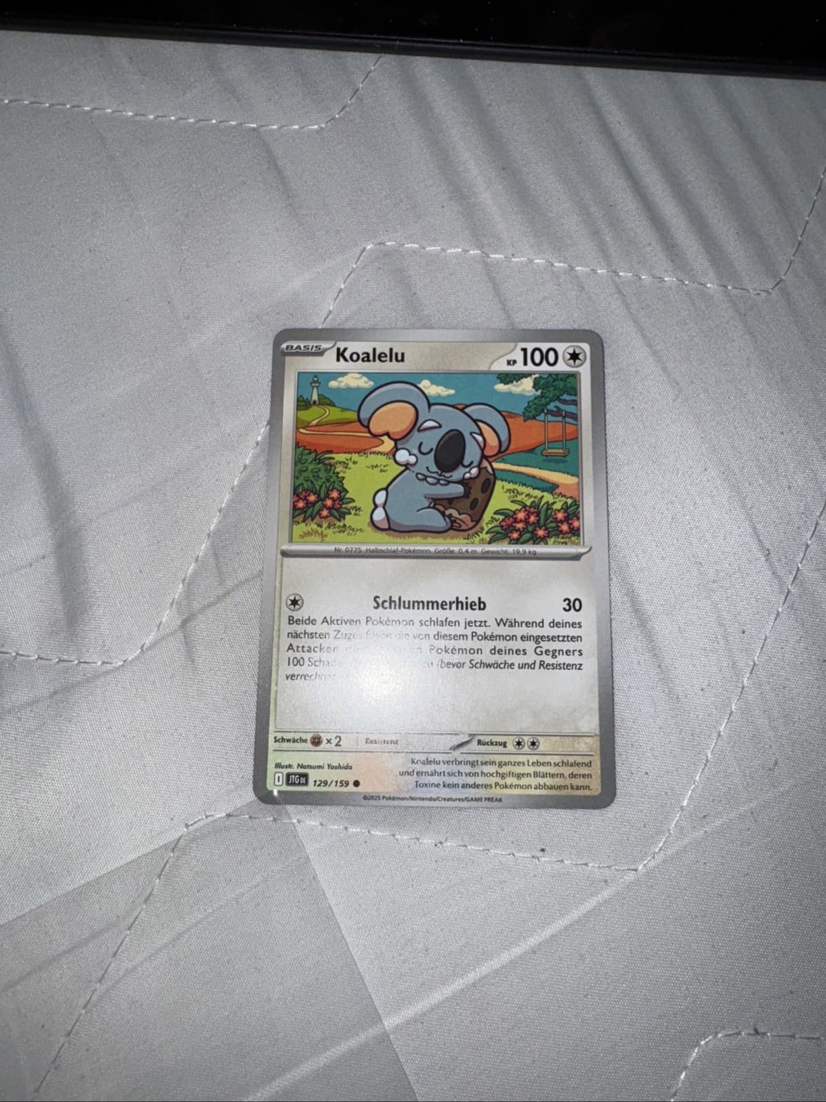 Koalelu 129/159 Reisegefährten | Pokémon Karte Boosterfrisch NM