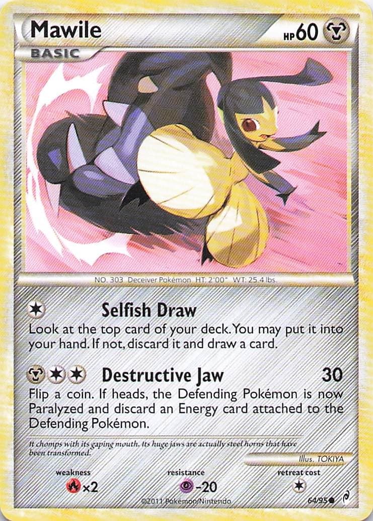 Pokemon Card - Mawile - (64/95 - Call of Legends)