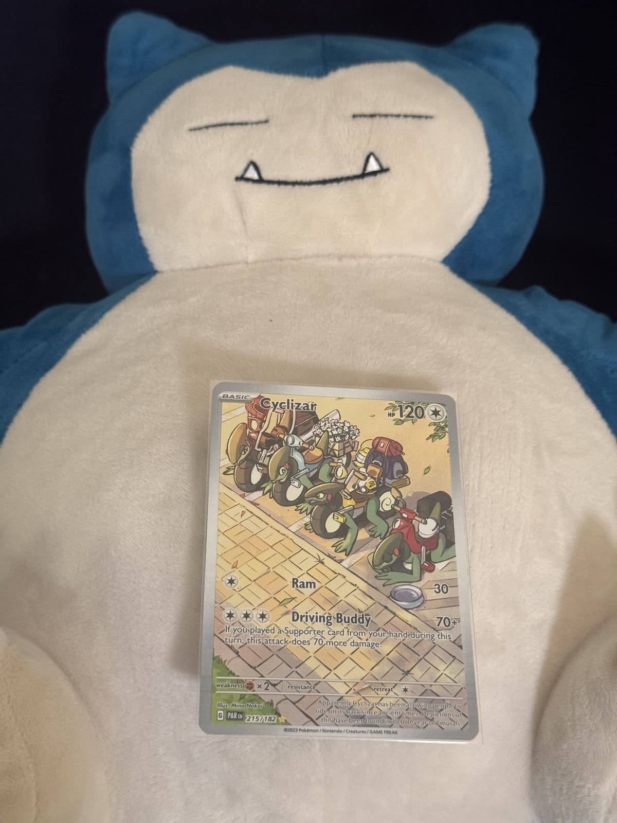Pokémon TCG Paradox Rift Cyclizar 215/182