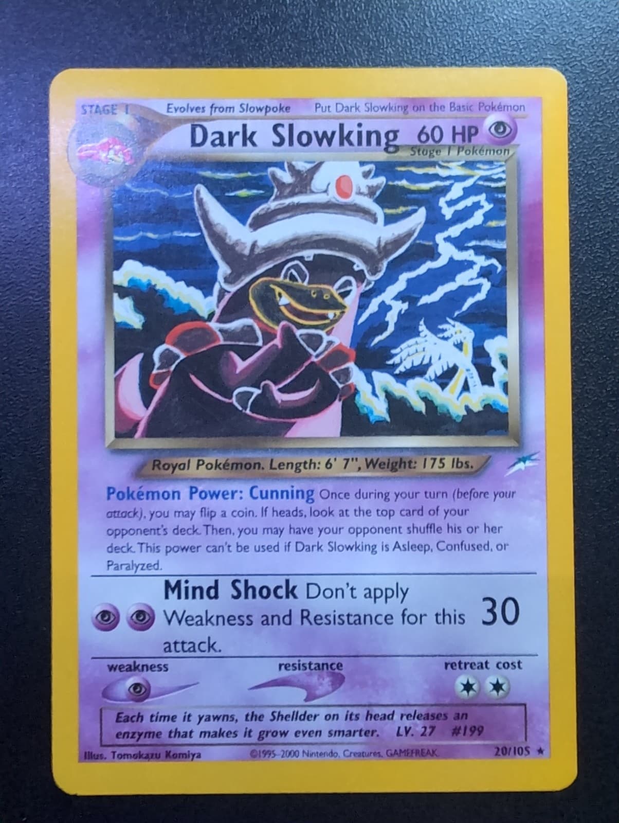 Dark Slowking 20/105 Neo Destiny Regular