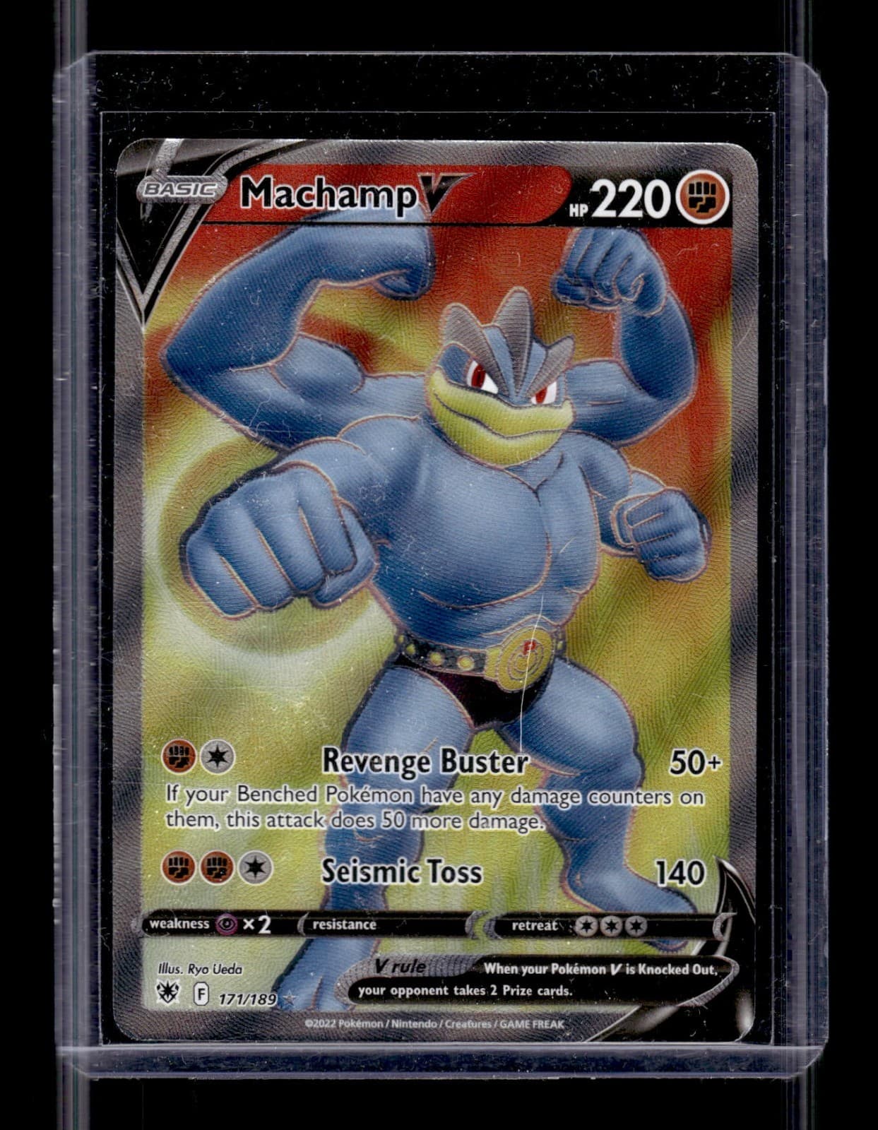Pokemon Machamp V (Full Art) - SWSH10: Astral Radiance (SWSH10) 171/189