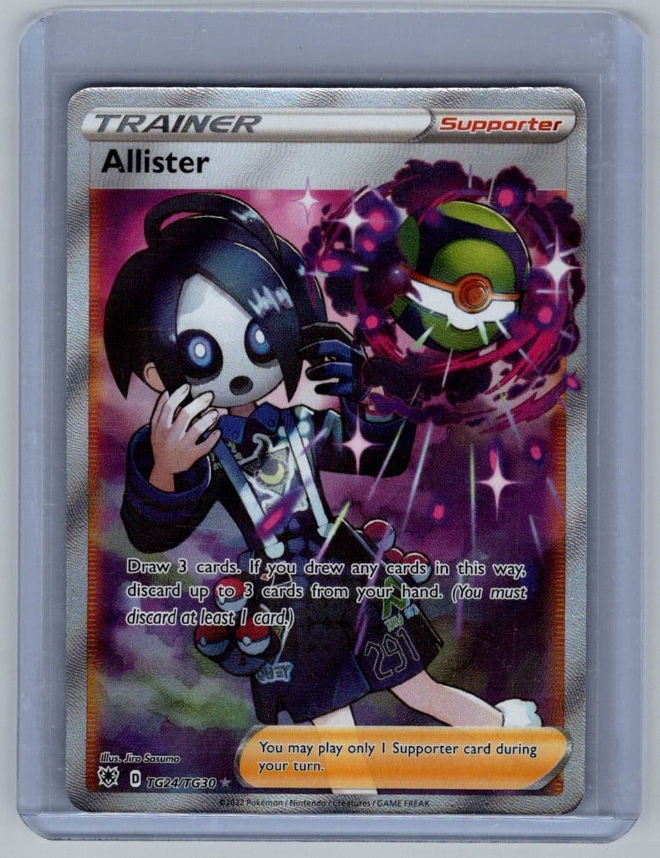 Allister TG24/TG30 Ultra Rare Astral Radiance Trainer Gallery Pokemon Holo NM