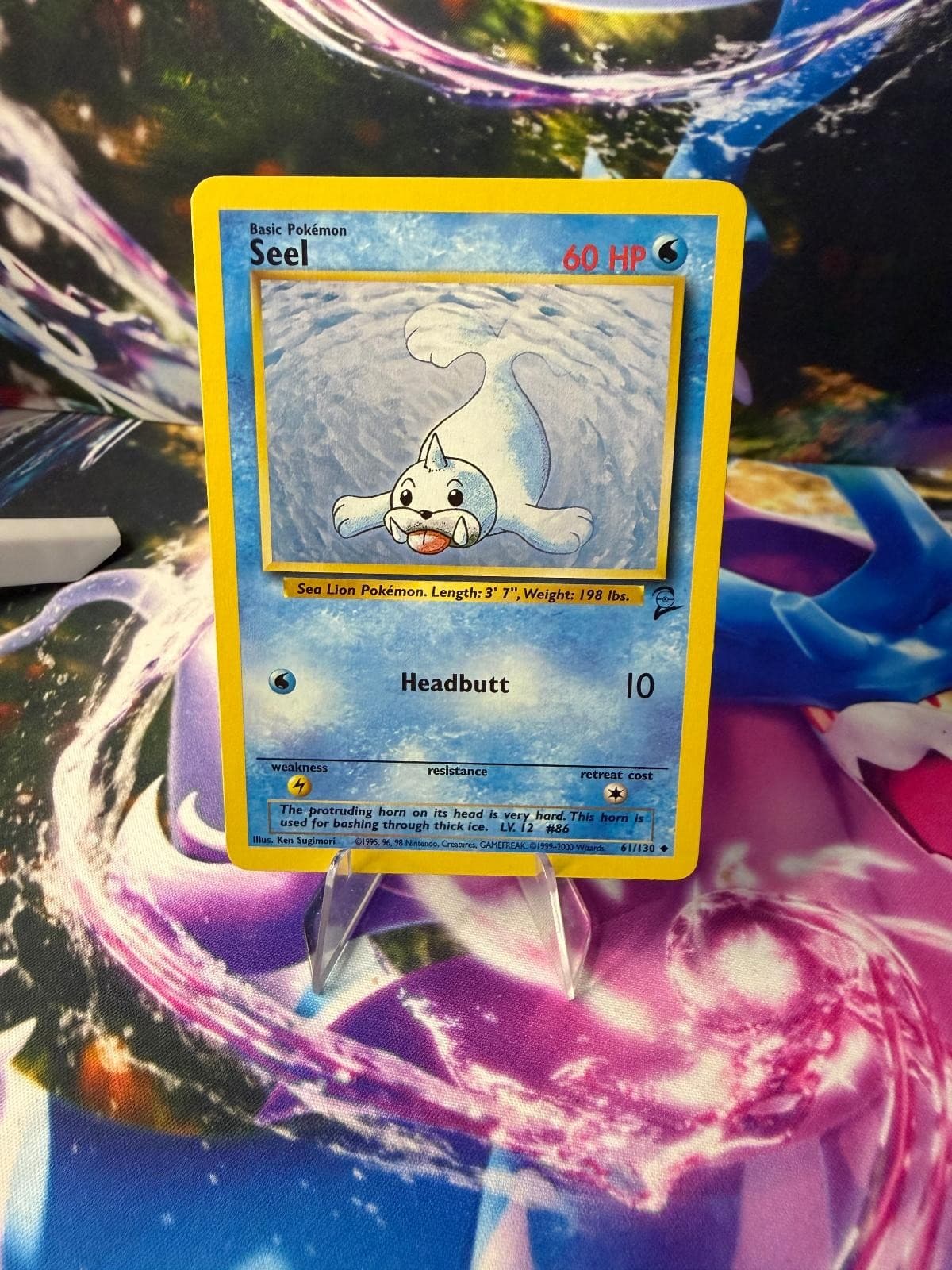 SEEL 61/130 BASE SET 2 Uncommon Pokemon