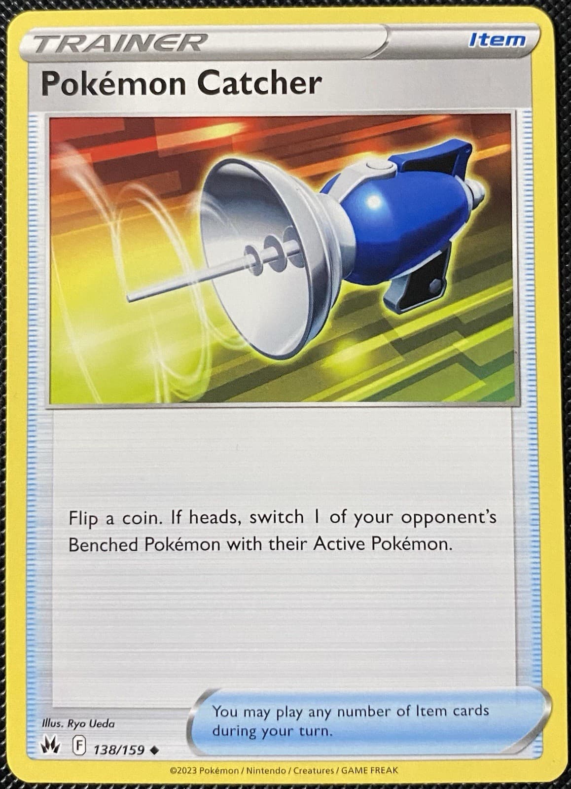Pokemon Catcher 138/159 SWSH: Crown Zenith Regular NM Pokémon