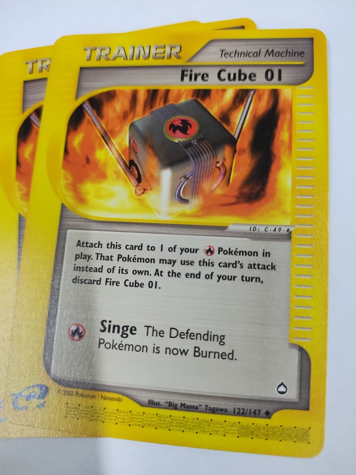 MINT Fire Cube 01 - Aquapolis - 122/147 - Normal 