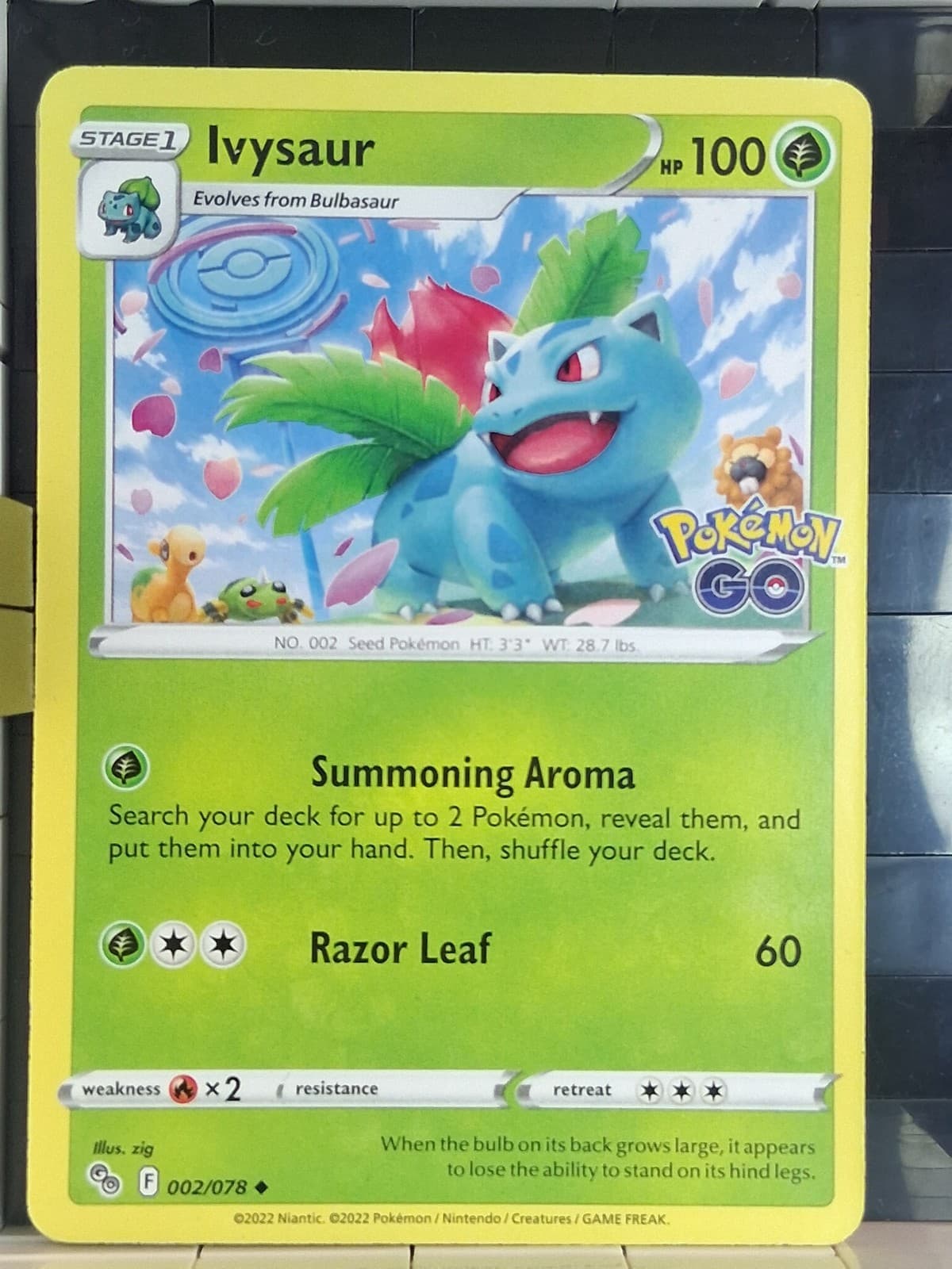 Pokemon GO #002/078 Ivysaur