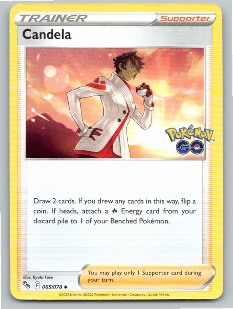 2022 POKEMON CANDELA POKEMON GO 065/078 UC NM A68891 FREE S&H
