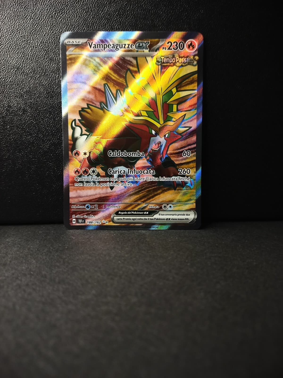 VAMPEAGUZZE EX 188/162 - ITA MINT - Pokemon CRONOFORZE 