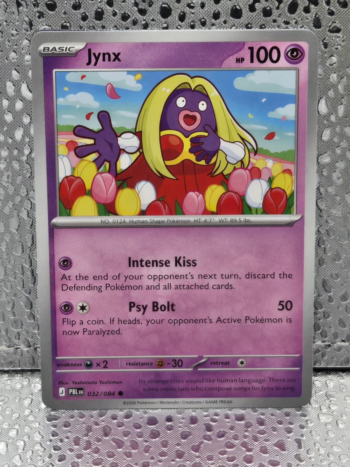 Jynx 032/084 Common Pitch Black Pokemon Regular NM