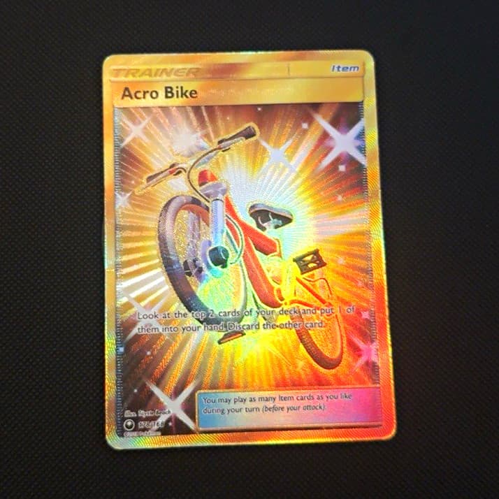 Acro Bike 178/168 SM-Celestial Storm Secret Rare Holo Trainer HP