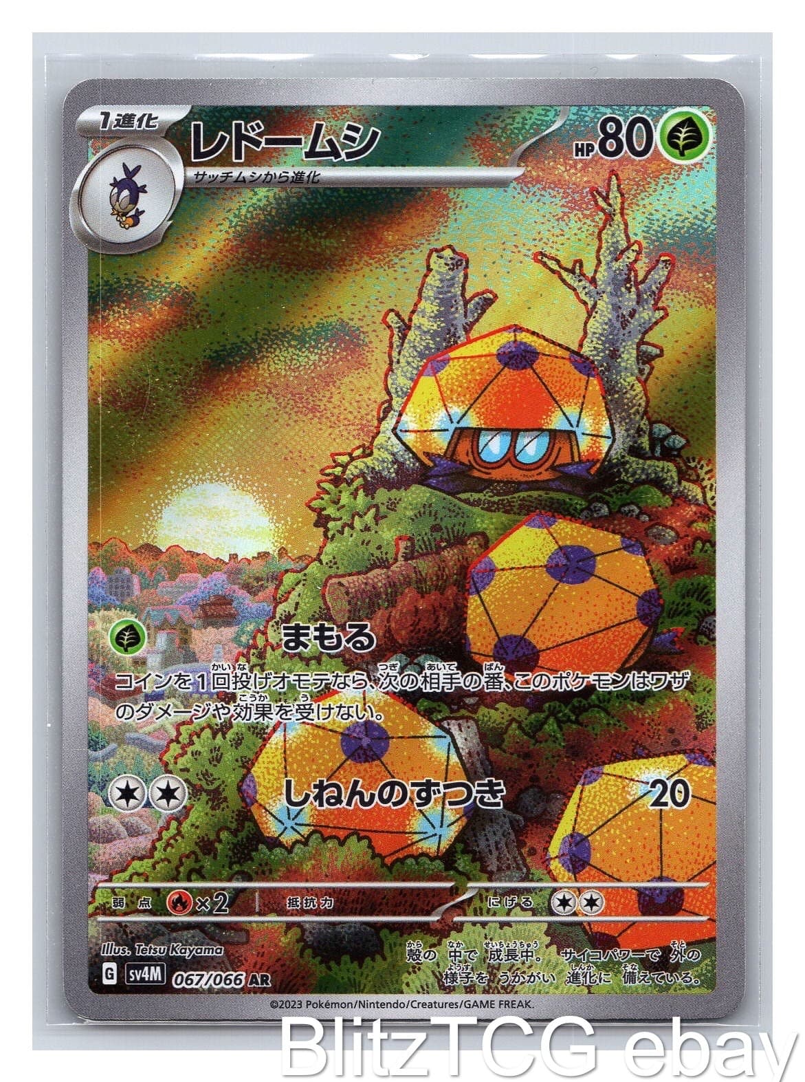 Dottler SV4M 067/066 Future Flash Pokemon Art Rare Japanese Holo NM/M
