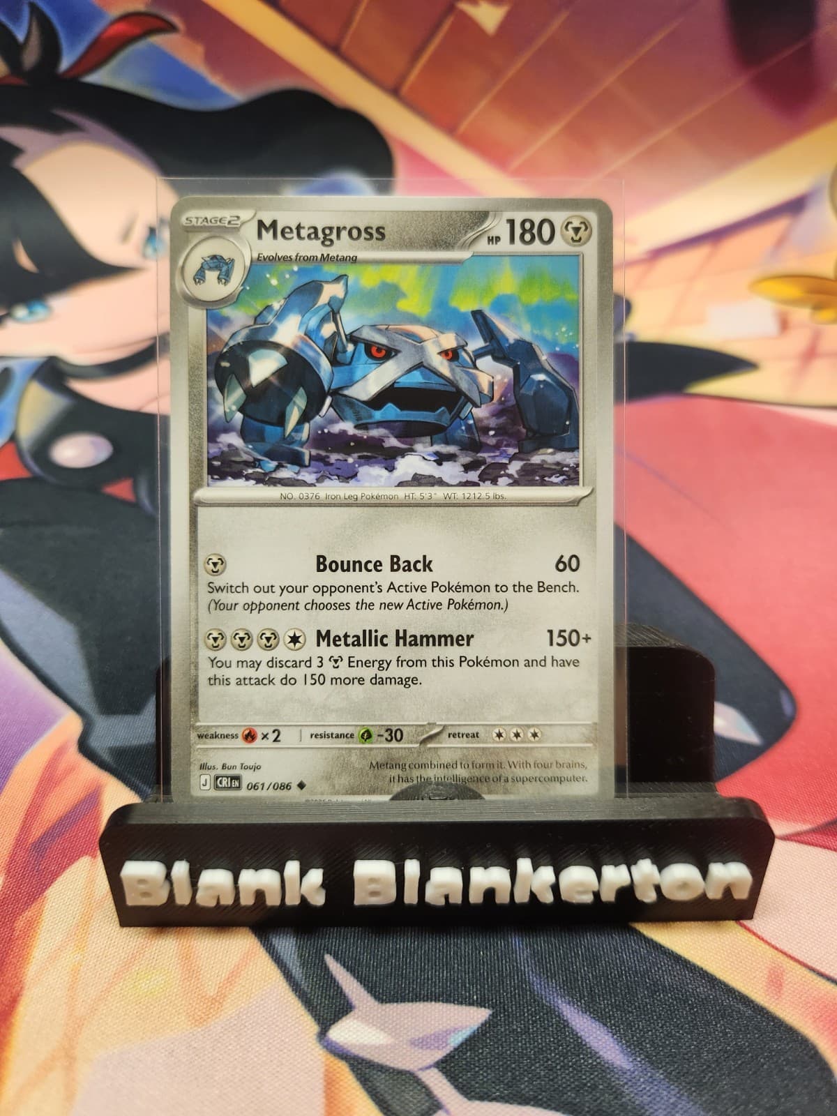 Pokemon TCG Metagross 061/086 ME04 Chaos Rising Uncommon