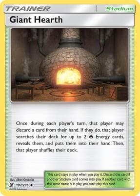 Pokemon SM - Unified Minds Giant Hearth 197/236