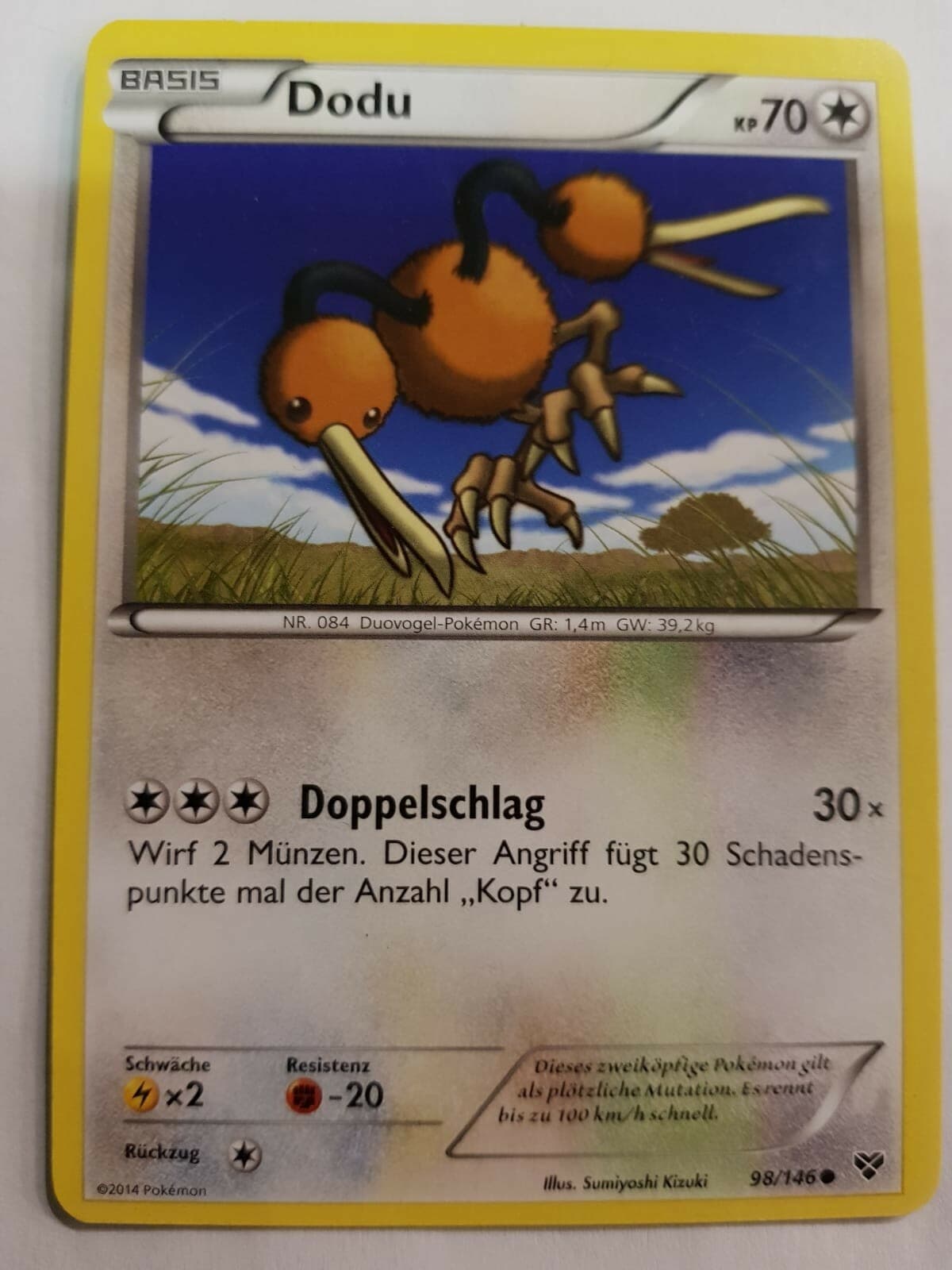 Pokemon XY 98/146 - Dodu  Deutsch