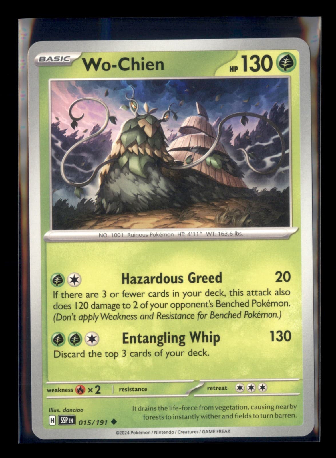Pokemon Surging Sparks - Wo-Chien #15