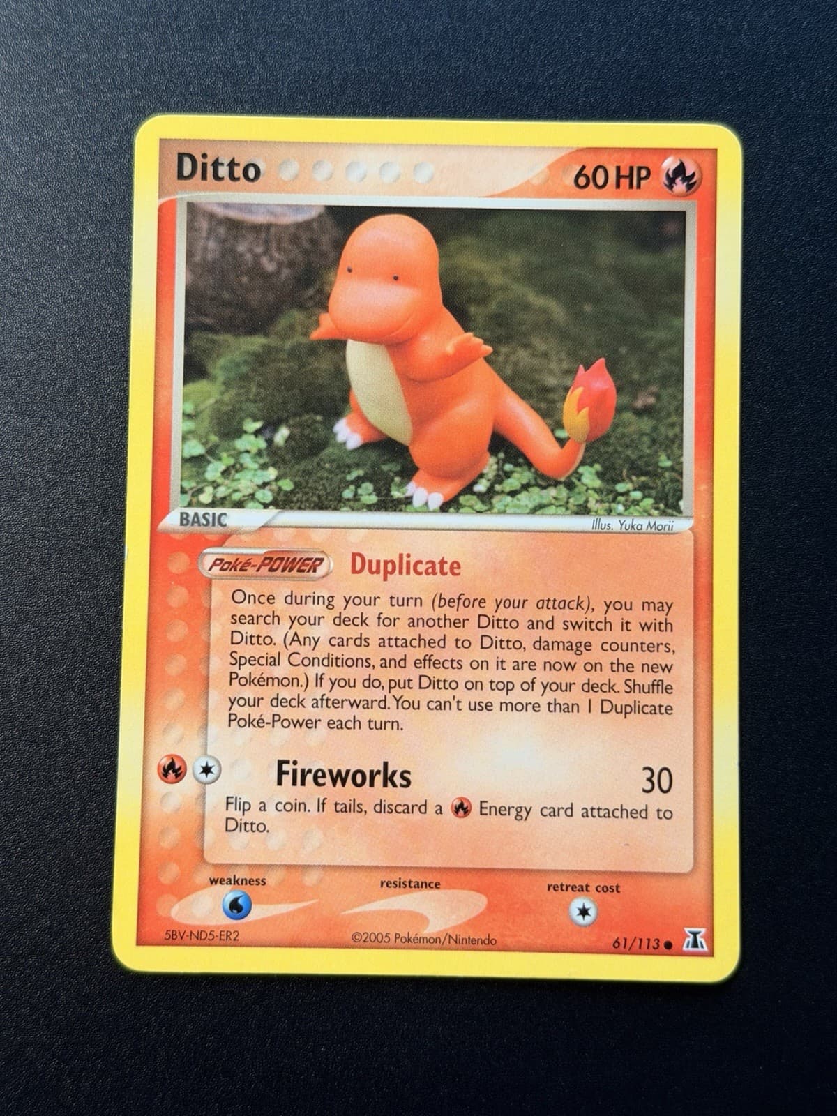 Ditto - 61/113 Delta Species - Common - LP - Pokemon