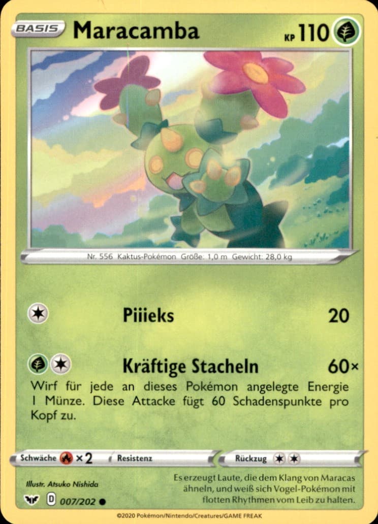 Pokemon - 7/202 Maracamba - Schwert & Schild 1 - Deutsch