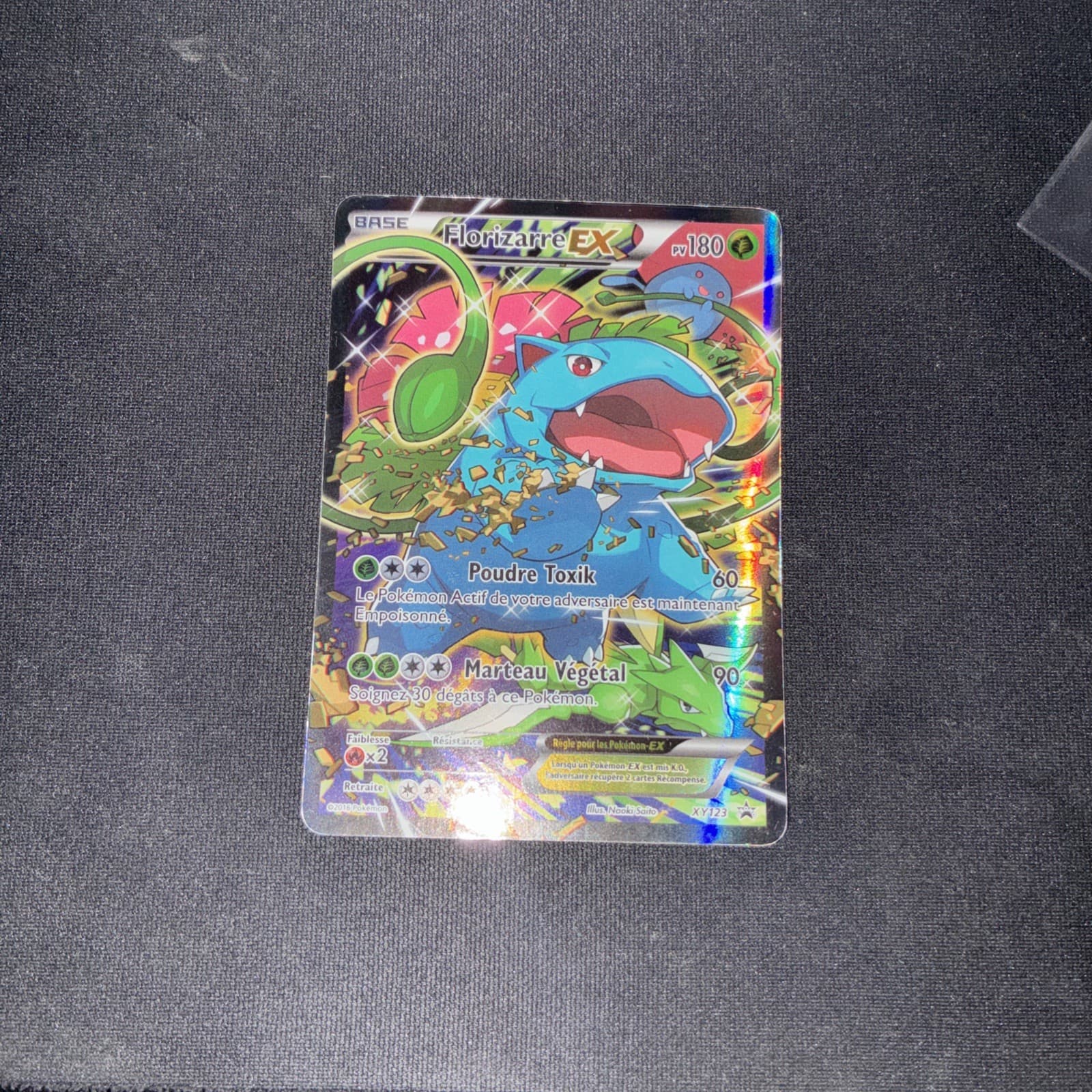 Carte Pokémon Florizarre EX XY123 Promo XY FR