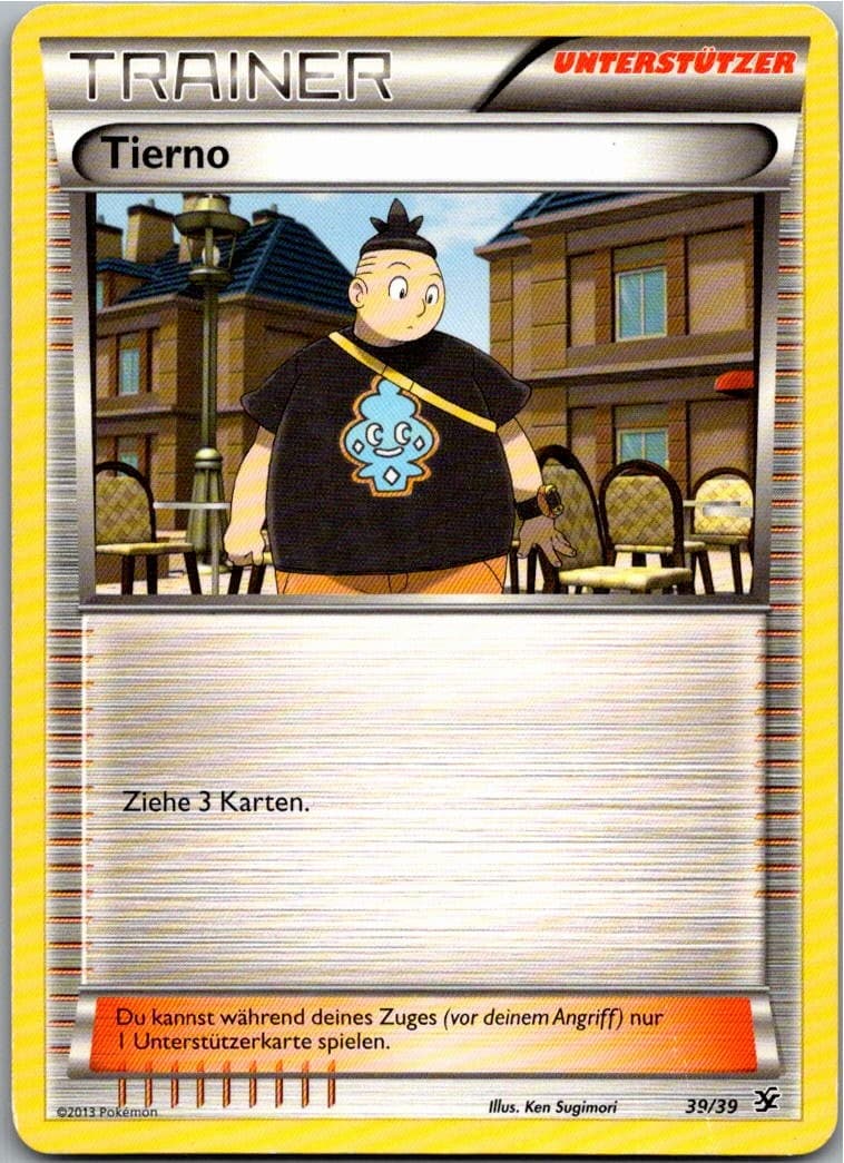 Pokemon Tierno 39/39 Willkommen in Kalos Deutsch