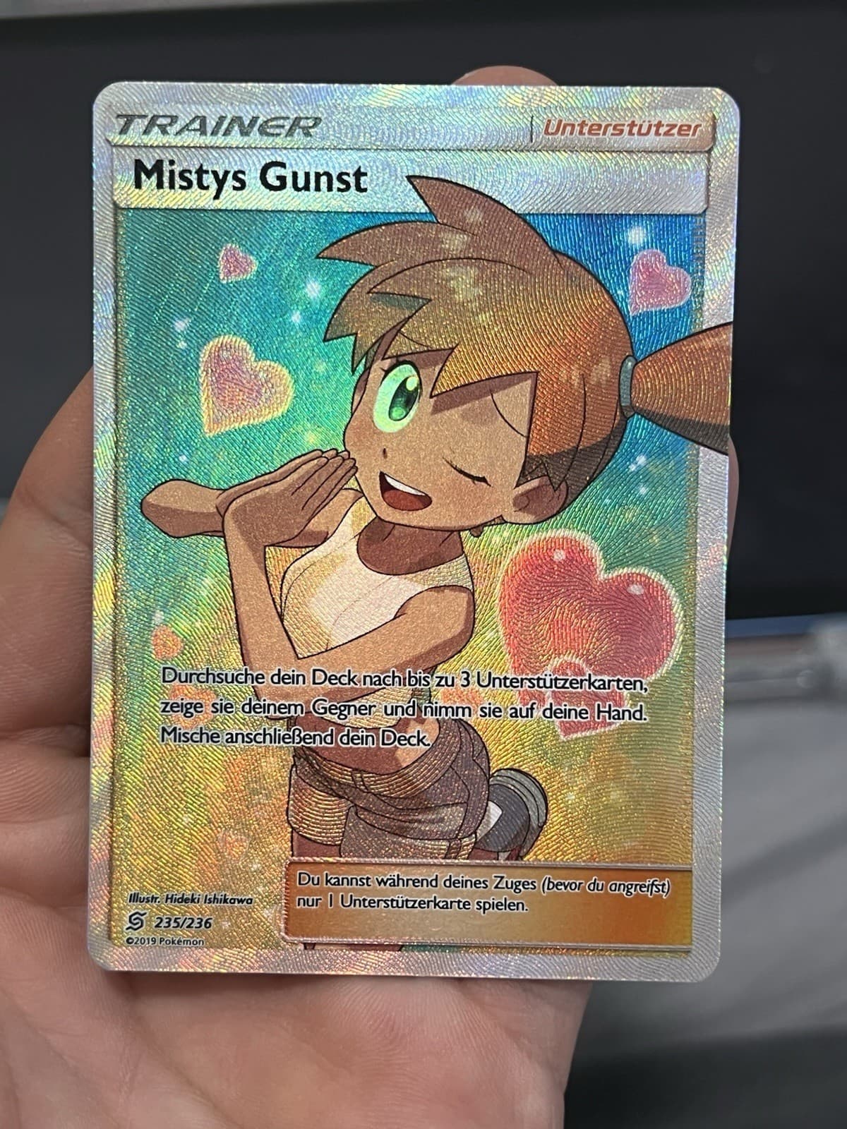 Mistys Gunst Full Art  235/236  Bund der Gleichgesinnten Deutsch Near Mint TCG