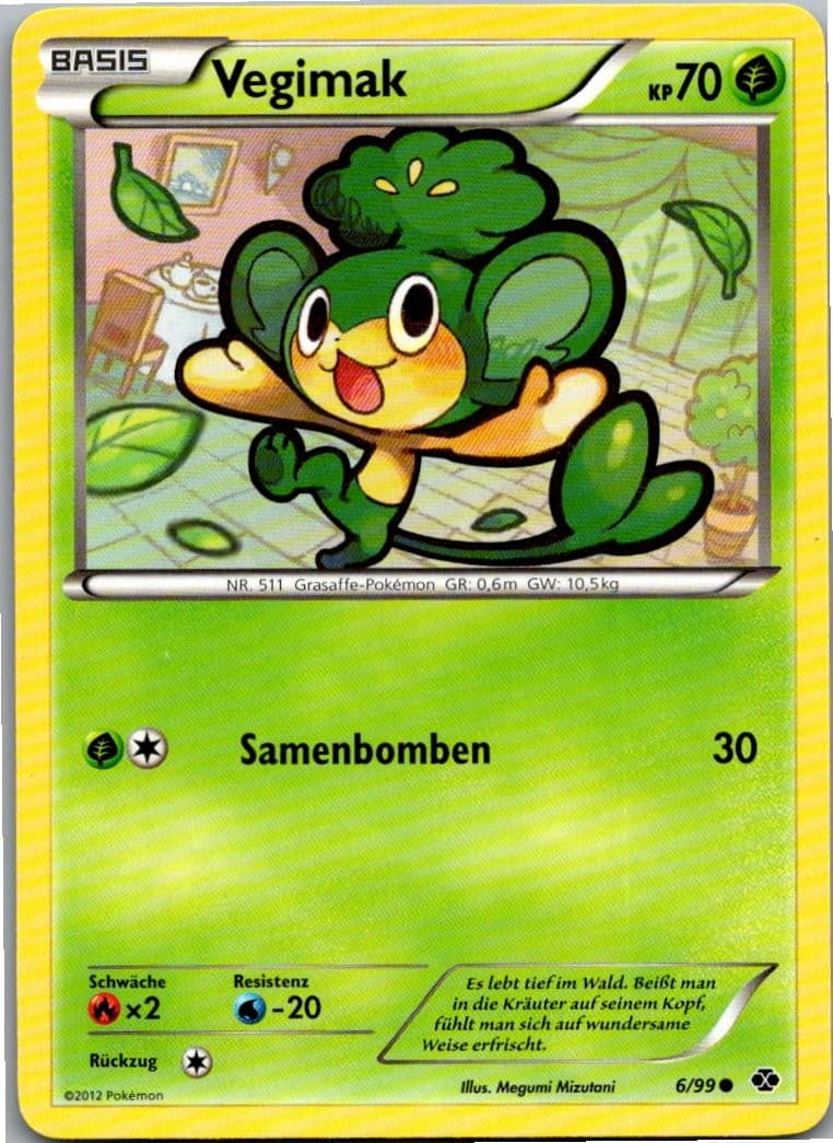 Pokemon Vegimak 6/99 Kommende Schicksale Deutsch