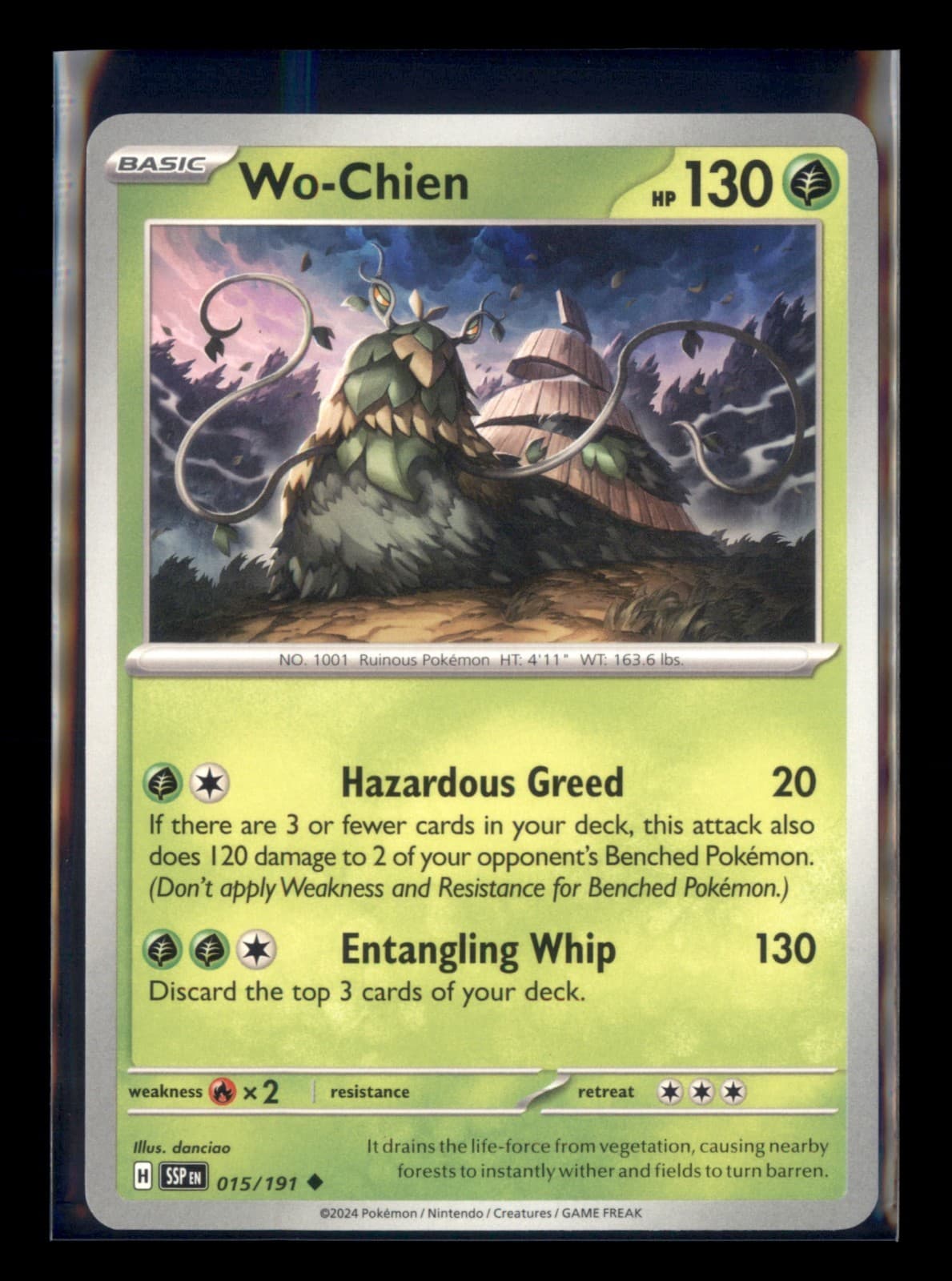 Pokemon Surging Sparks - Wo-Chien #15