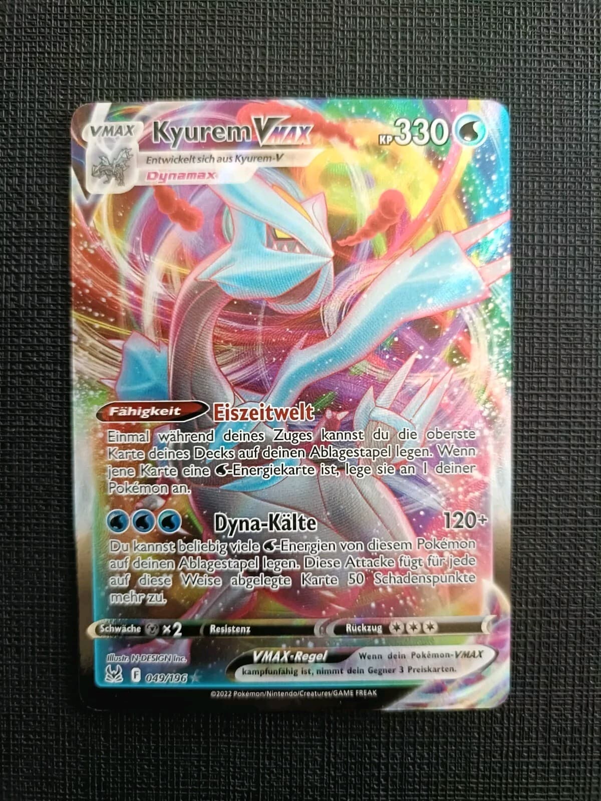Kyurem Vmax 049/196 - Origine Perduta N.49 - TED - Pokemon V Max