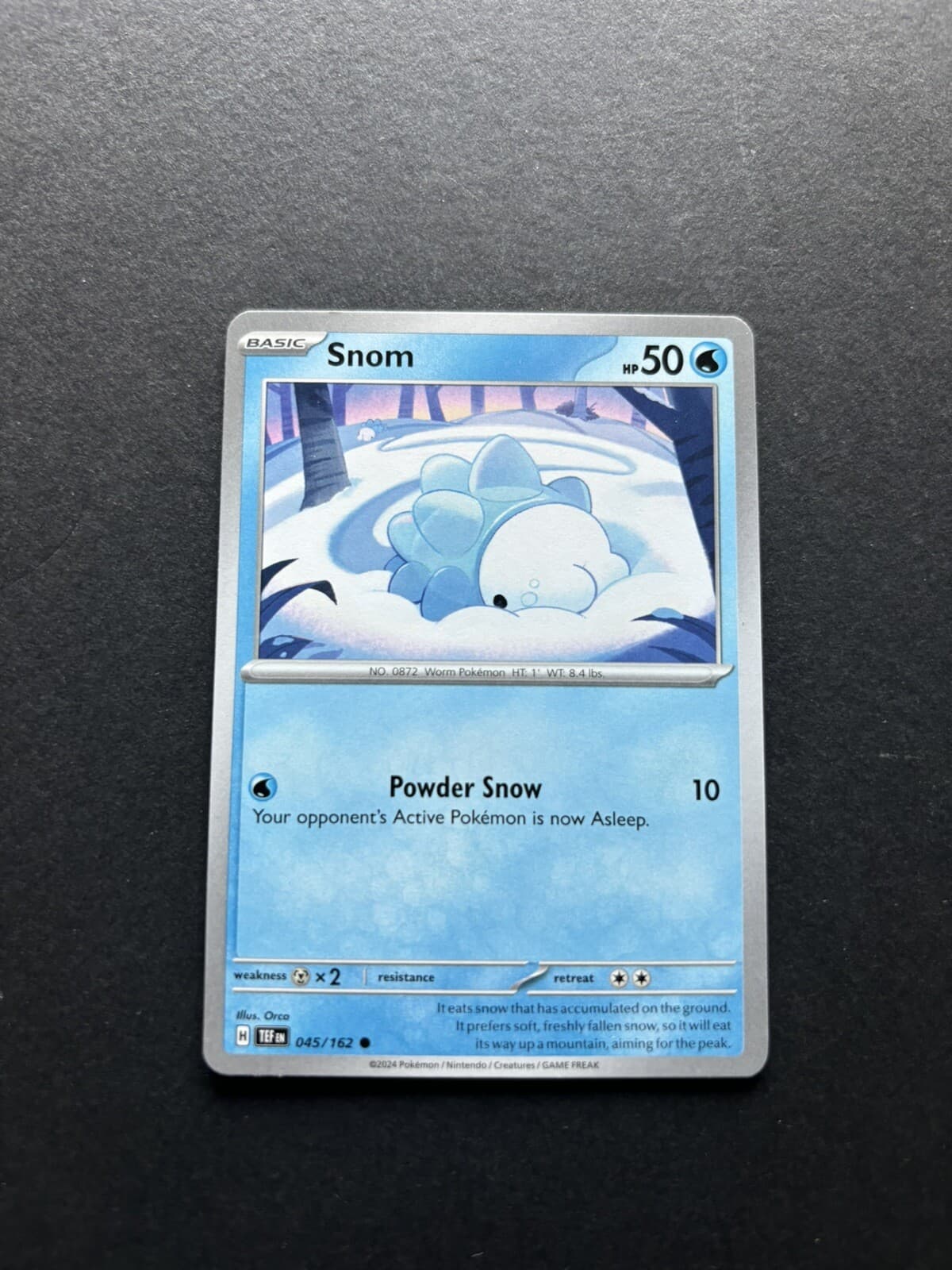 2024 Pokémon Temporal Forces - Snom No. 45/162