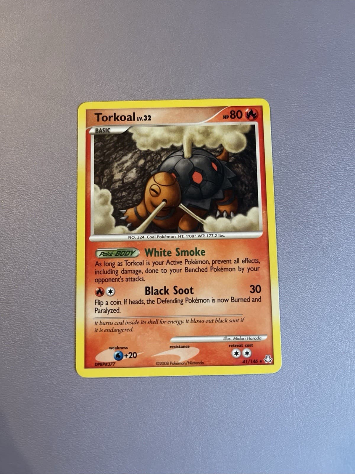 The Pokémon Company Torkoal 41/146 Legends Awakened Regular Rare ENG 80 HP
