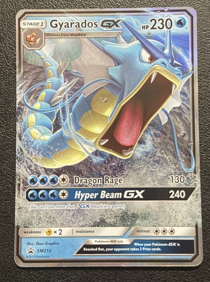 Gyarados GX SM212 Black Star Promos NM Pokemon TCG