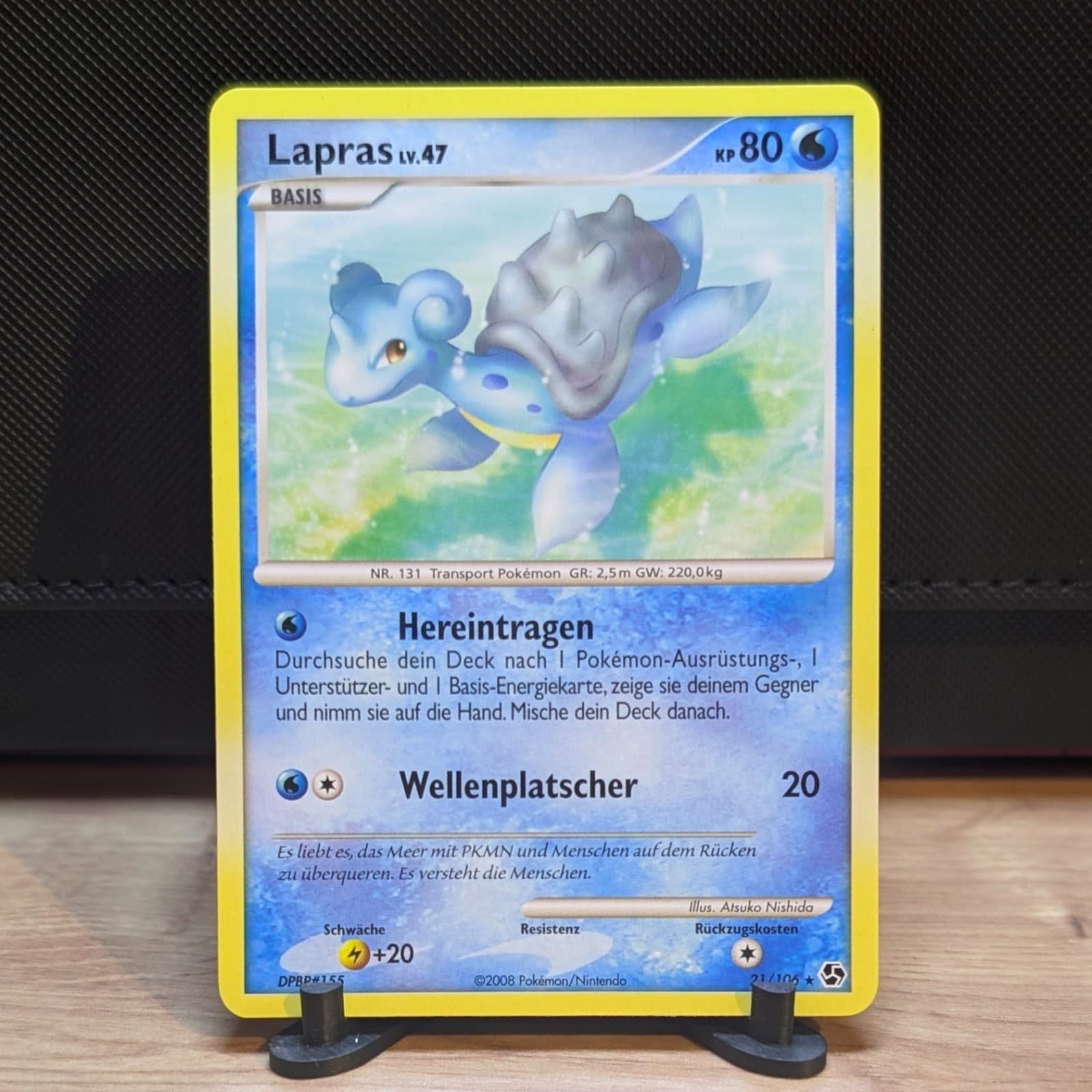 Lapras 21 Epische Begegnungen Wasser NM Pokémon Karte