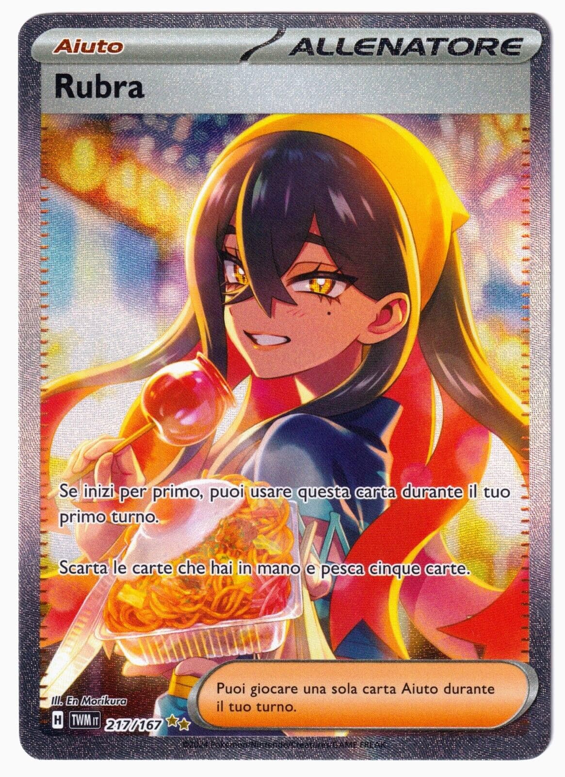Rubra 217/167 Full Art [TWM] Crepuscolo Mascherato ITA MINT M