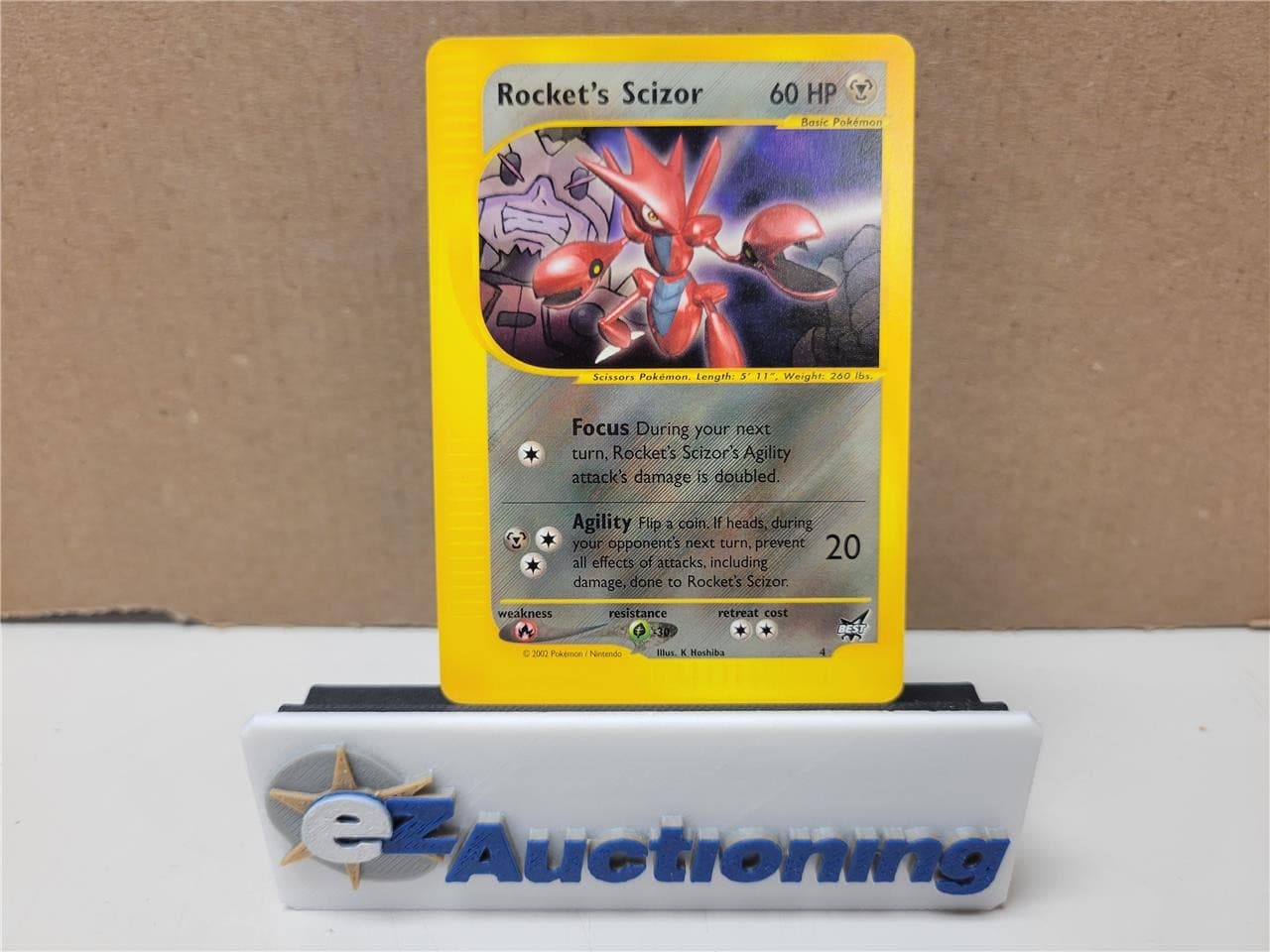 Pokemon TCG - Rocket's Scizor Best of Game Promo 4