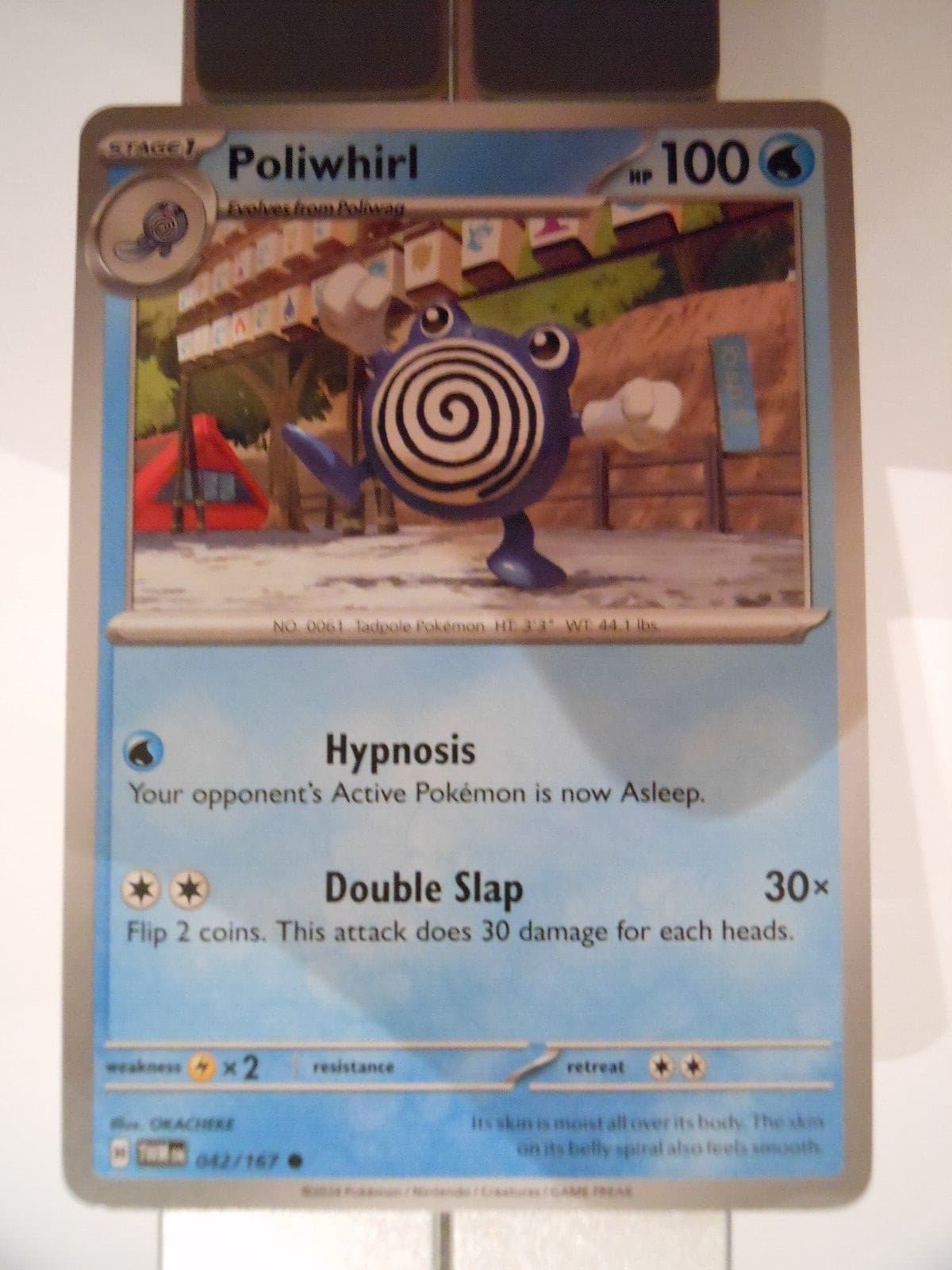 136PK042 - Poliwhirl -42/167 - Twilight Masquerade (TWM) - Common