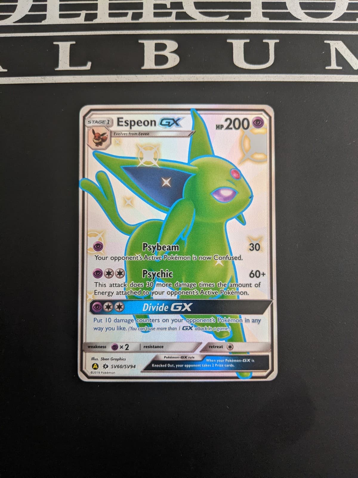 MINT/NM  Espeon GX SV60/SV94 Hidden Fates 