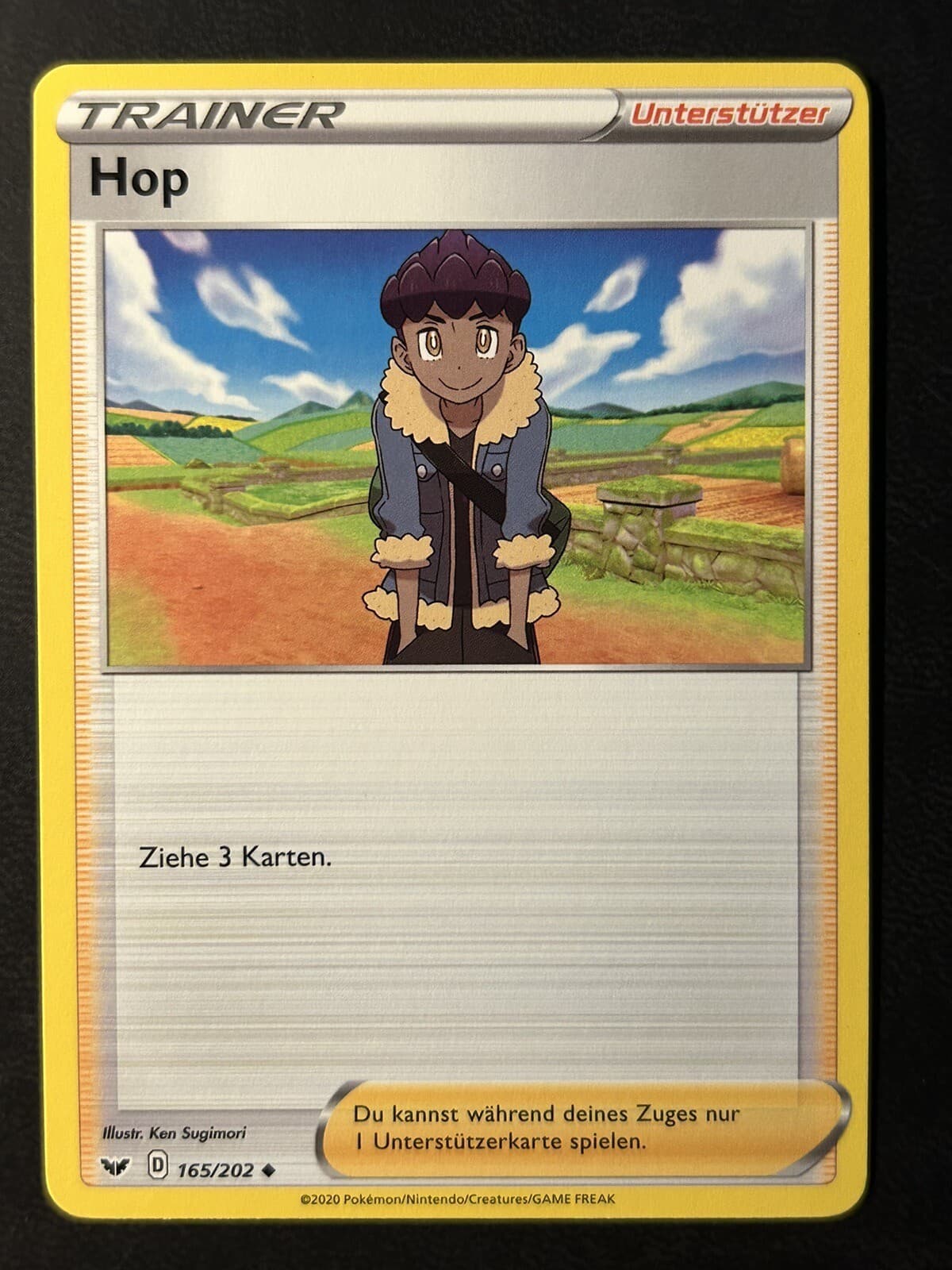 Pokemon Hop 165/202 Schwert & Schild Uncommon DE NM-Mint