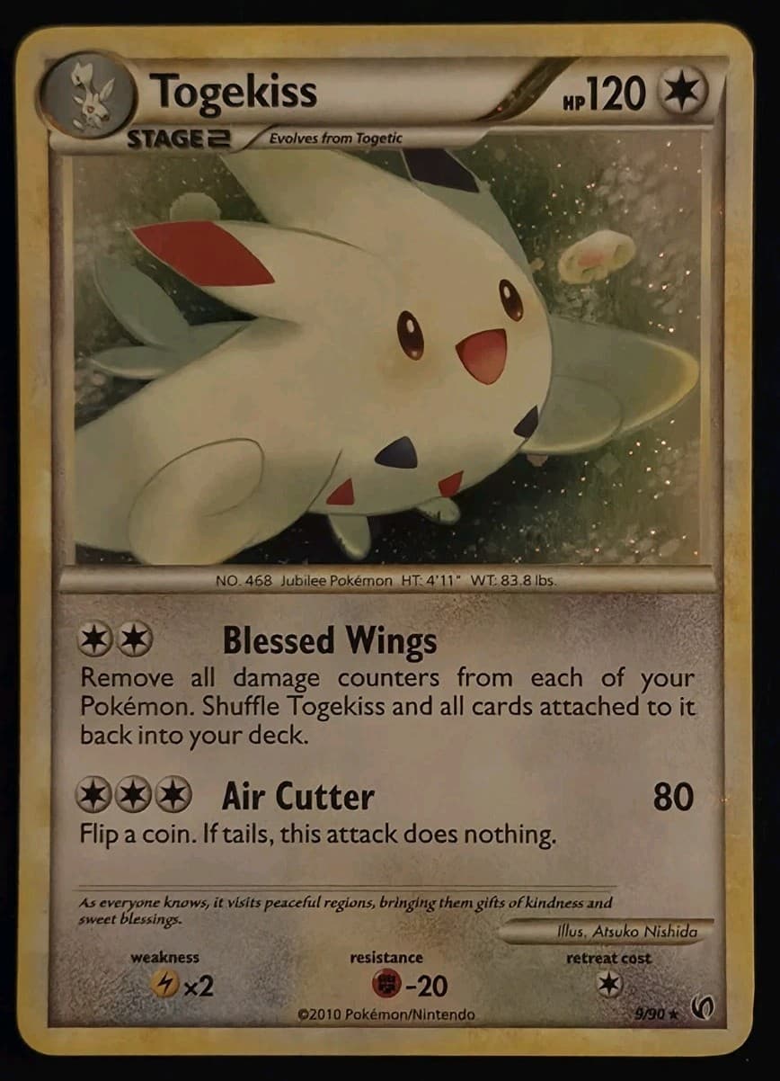 Pokemon Togekiss 9/90 Undaunted Holo NM