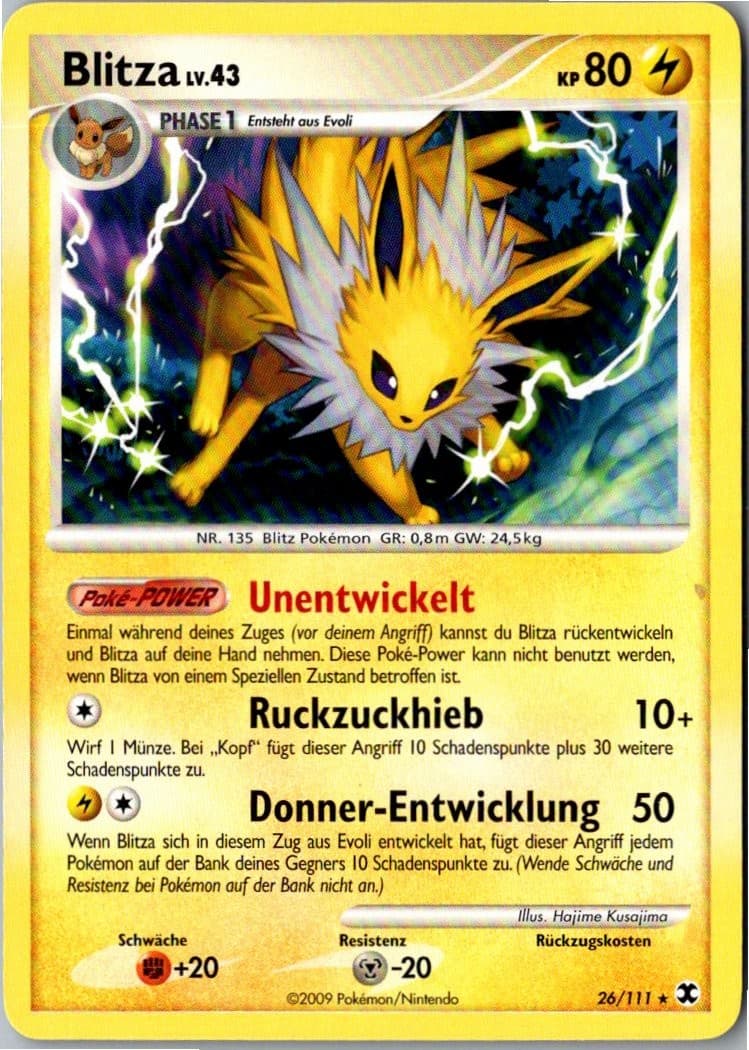 Pokemon Blitza 26/111 Aufstieg der Rivalen Deutsch