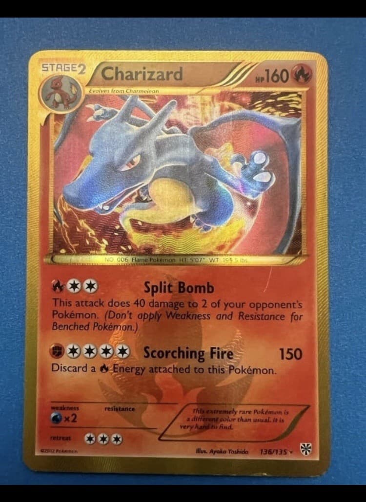 Charizard 136/135 Plasma Storm Holo