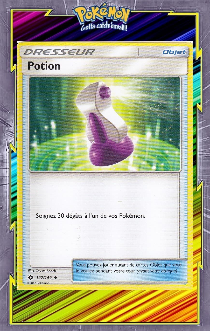 Potion - SL01:Soleil et Lune - 127/149 - Carte Pokemon Neuve Française