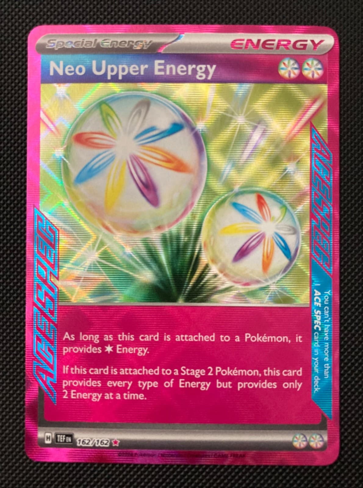 Pokemon Neo Upper Energy 162/162 Temporal Forces - Near Mint NM ⚡️