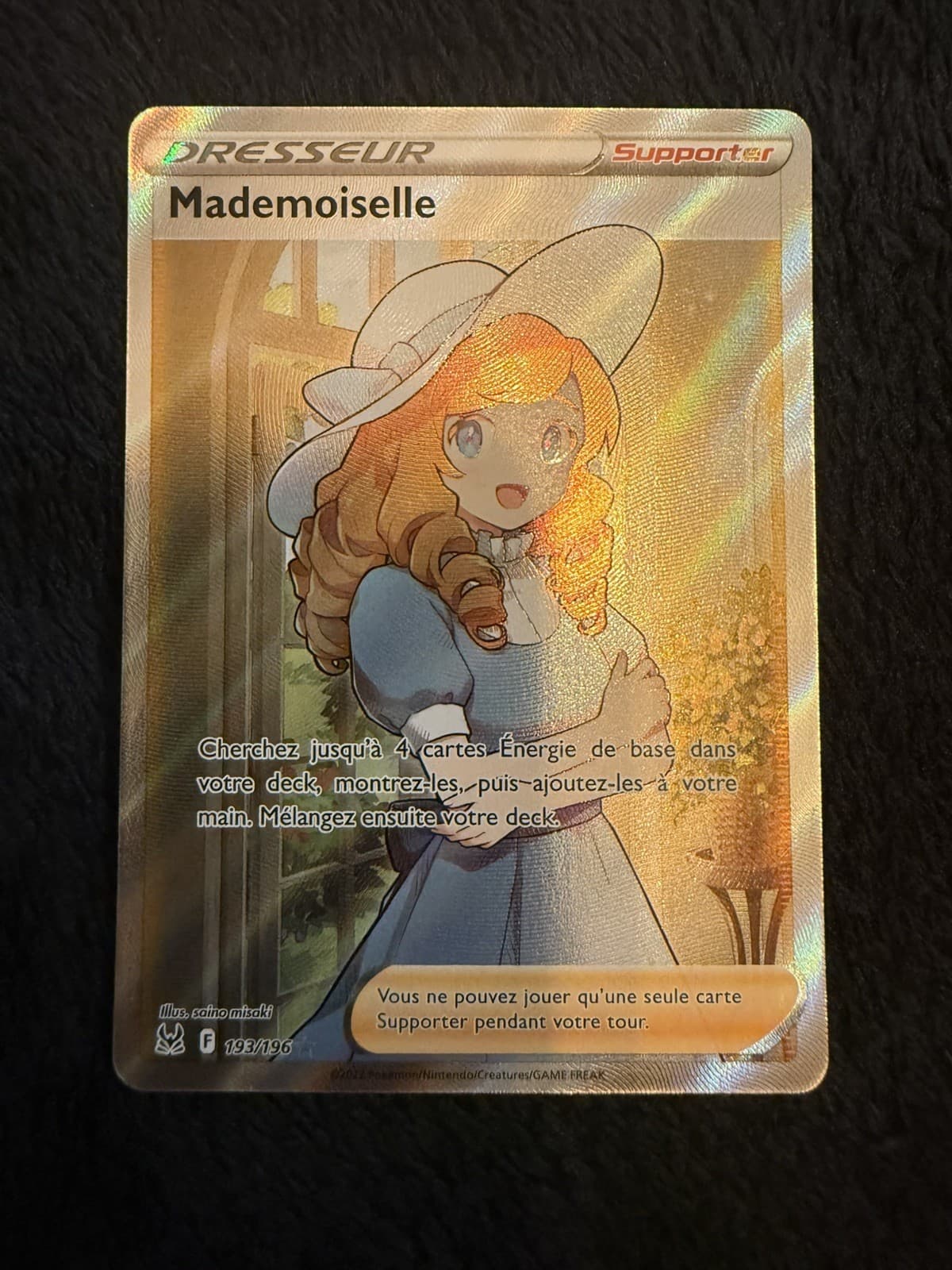 Mademoiselle 193/196 - Full Art - Pokémon - Origine Perdue - FR