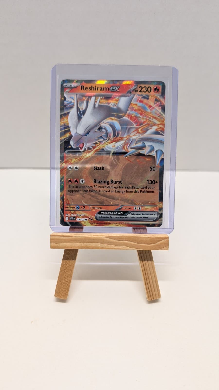 Pokémon TCG, Reshiram Ex 020/086 - White Flare